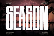 Season - Condensed Sans Serif, a Sans Serif Font by Pian45 Studio (Thumbnail 1 of 8)