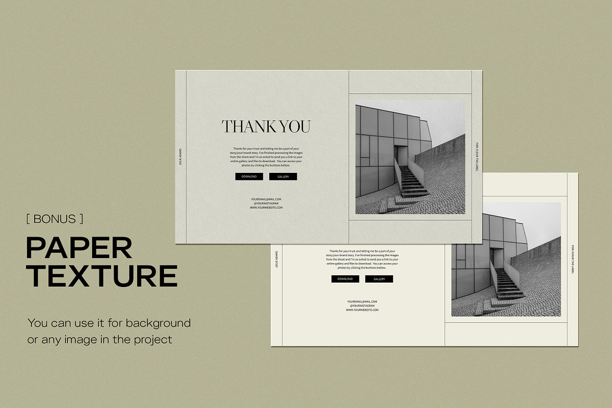 Off-boarding / photography / digital, a Presentation Template by MADE MY WAY studio (Photo 3 of 3)