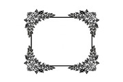 Floral Decorative Frame Vector Bundl, an Illustration by musafir_fashion (Thumbnail 48 of 51)