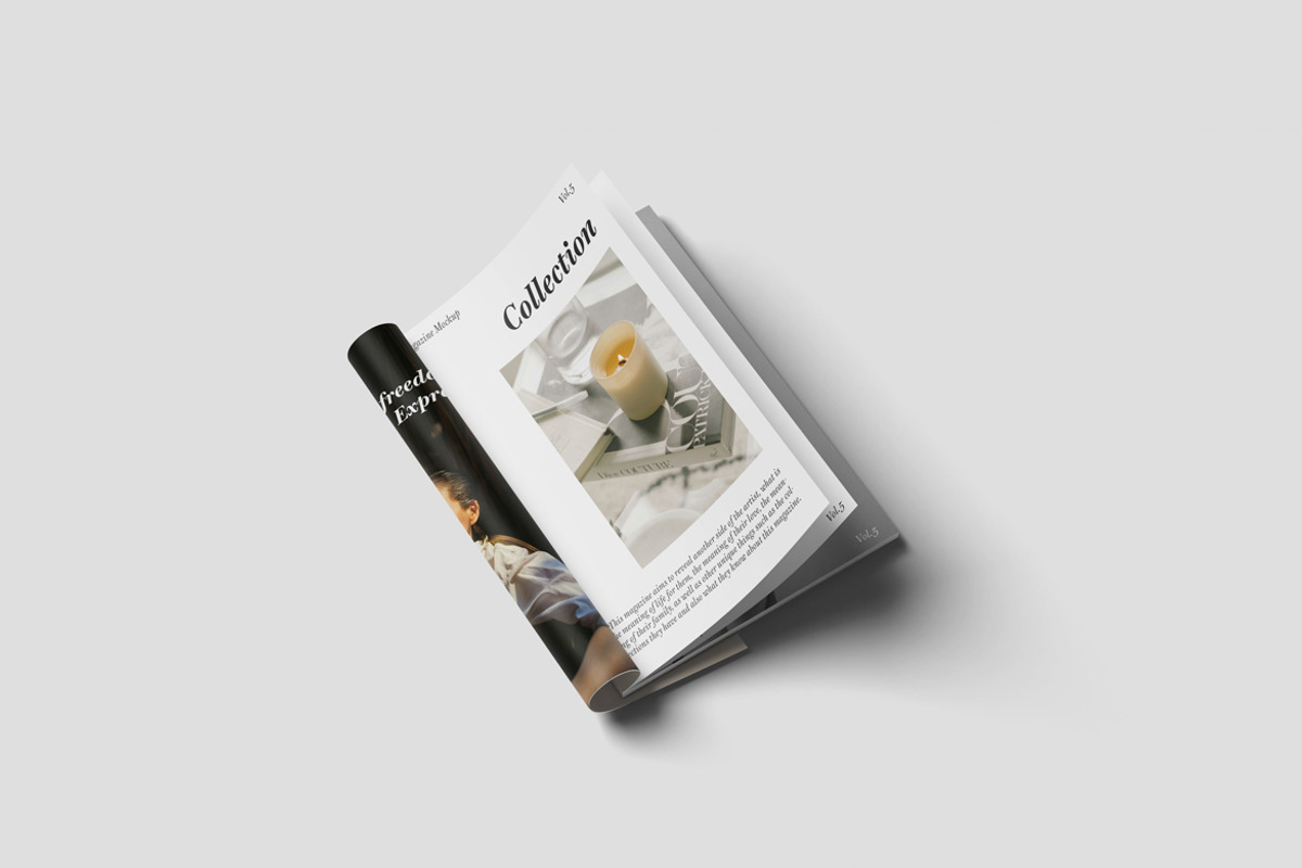 A4 Magazine Mockup, a Books & Magazine Mockup by scribrostudio (Photo 3 of 10)
