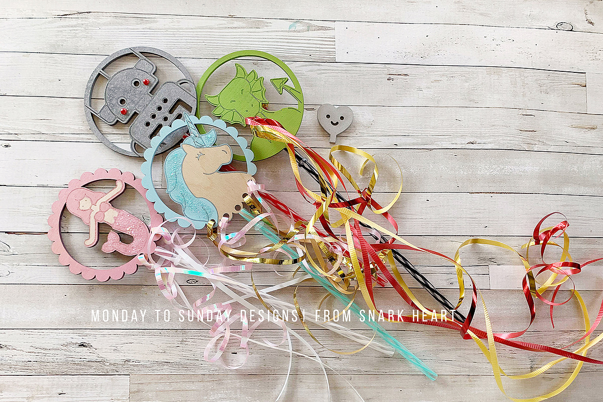 Magical Glow Wands: Laser Cut bundle, a Templates & Theme by Snark Heart (Photo 3 of 3)