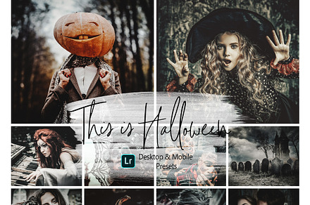10 Halloween Lightroom Presets