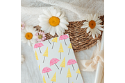Summer Beach Seamless Pattern, a Decorative Illustration by Oleksandra Illustrates (Thumbnail 9 of 11)