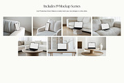Apple Devices: MacBook, iPhone, iPad, a Device Mockup by Wildfield Studio (Thumbnail 11 of 11)