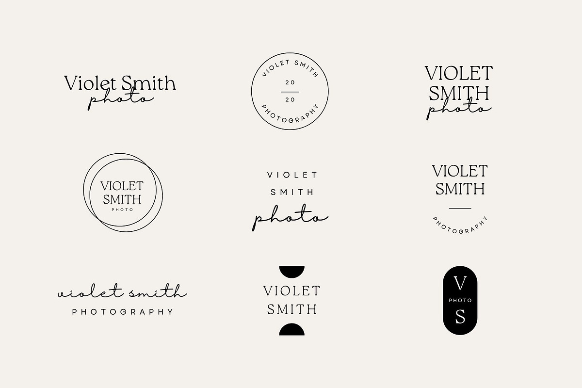 Modern Logo Templates For Canva, a Branding & Logo Template by Forth and Wild (Photo 4 of 13)