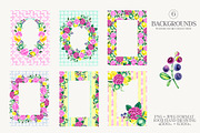 Garden Whispers Watercolor clipart, a Decorative Illustration by SashaKondr (Thumbnail 10 of 13)