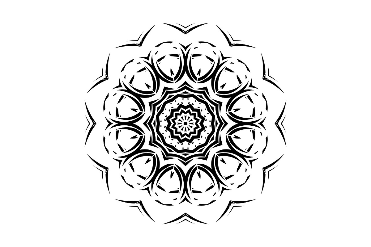 Premium Mandala Illustration Pack, a Decorative Illustration by NJ Himel (Photo 21 of 101)