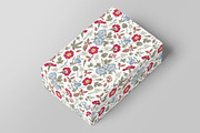 4 Seamless Flowers Primrose Petunia, a Pattern Graphic by Vintage (Thumbnail 9 of 15)