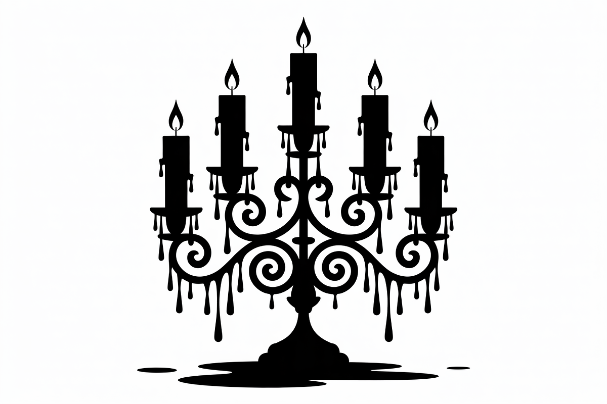Candle silhouette vector, an Illustration by Amazin_art (Photo 11 of 13)