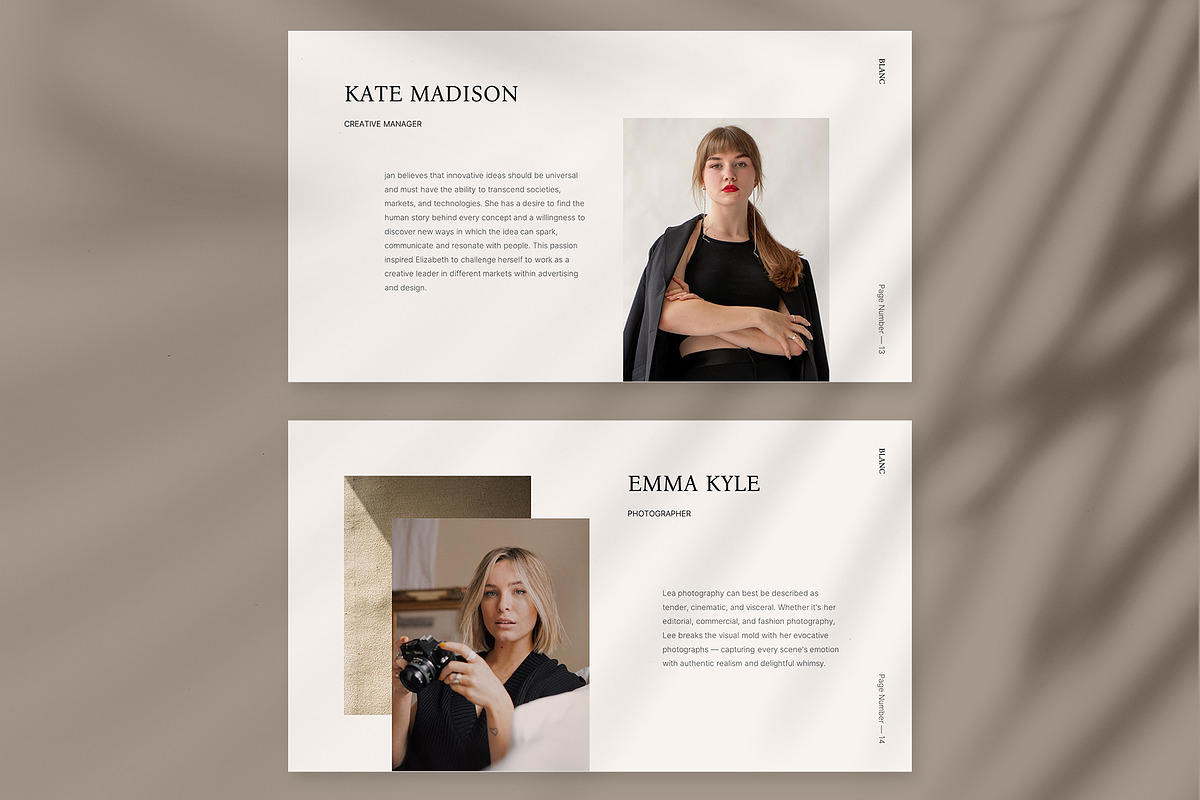 Blanc Keynote Presentation, a Presentation Template by Visuel Colonie® (Photo 5 of 9)