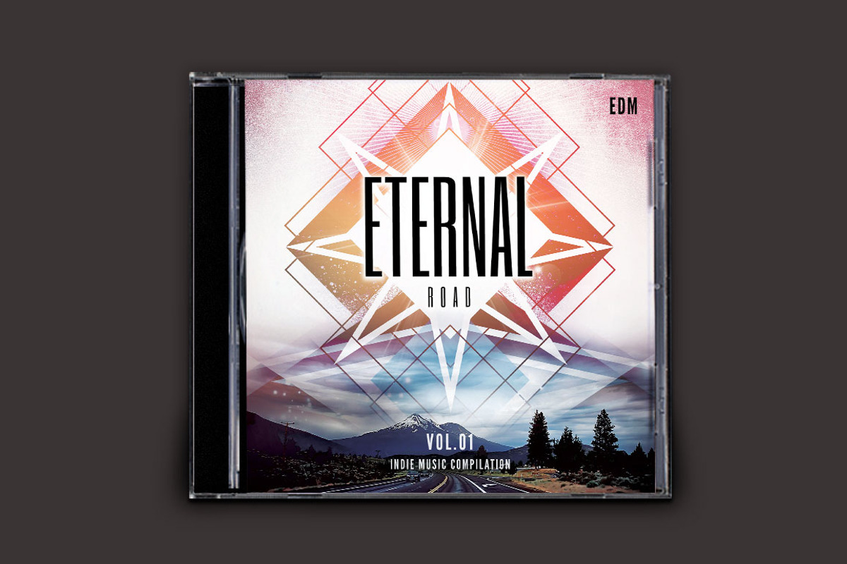 Eternal Road CD Cover, a Templates & Theme by styleWish (Photo 2 of 5)