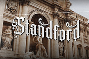 Artgravis Modern Blackletter, a Blackletter Font by dansdesign (Thumbnail 4 of 7)