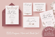 Fairy Tale Wedding Suite, an Invitation Template by Knotted Design (Thumbnail 1 of 5)
