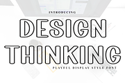 Design Thinking, a Script Font by FreshTypeINK (Thumbnail 1 of 8)