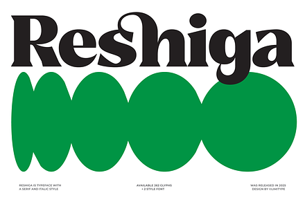Reshiga - Serif Font