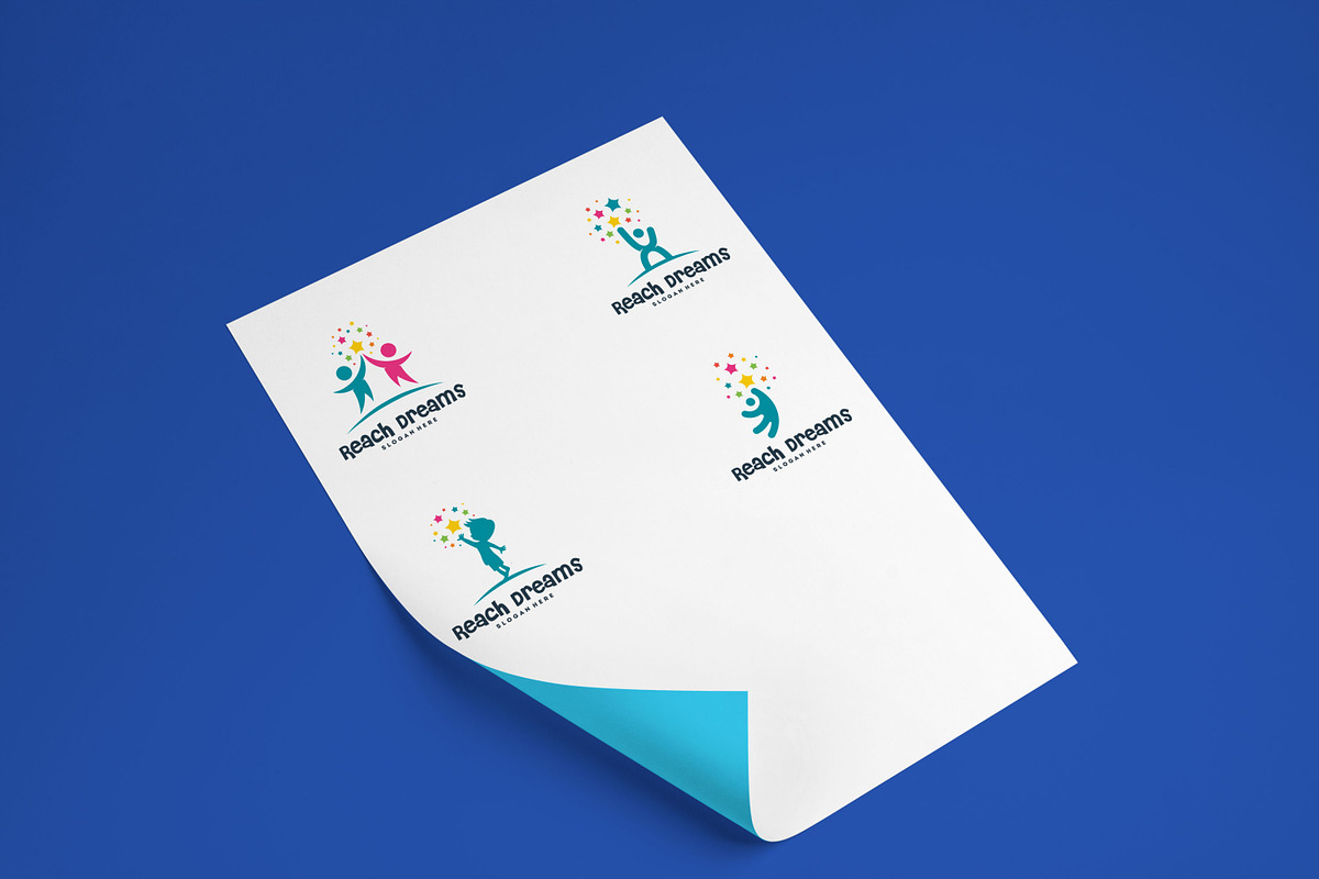 Set of Reaching Star logo, a Branding & Logo Template by Lucky Creative (Photo 2 of 4)