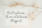 Nothing | Script Font, a Handwritten Font by Scratchones (Thumbnail 3 of 9)