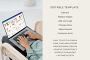 Minimalist Cookbook Template CANVA, a Templates & Theme by OrganizationOasisRo (Thumbnail 8 of 10)