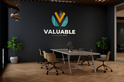 PSD Logo Mockup in Modern Office, a Product Mockup by Ayy (Thumbnail 11 of 24)