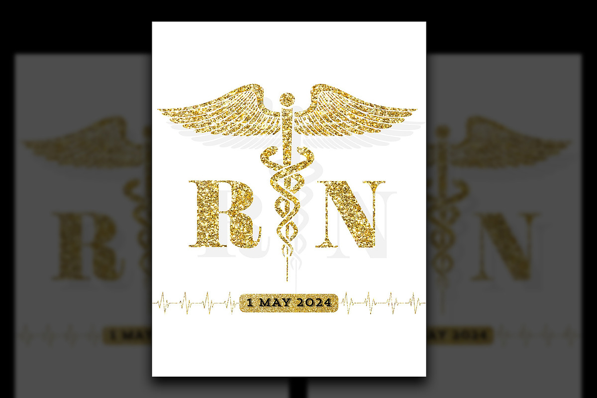 Nursing Graduation Invitation, a Templates & Theme by iloveTemplate (Photo 2 of 3)
