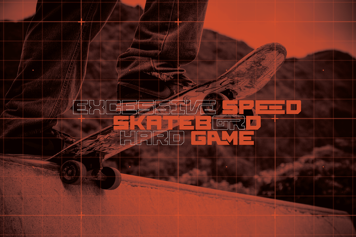 Grose - Futuristic Font, a Sans Serif Font by Linecreative (Photo 8 of 9)