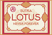 Lotus | Egyptian Sans, a Sans Serif Font by Artifact Bazaar (Thumbnail 6 of 6)
