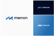 Letter M Abstract Futuristic Logo, a Branding & Logo Template by ika trisiana (Thumbnail 2 of 2)