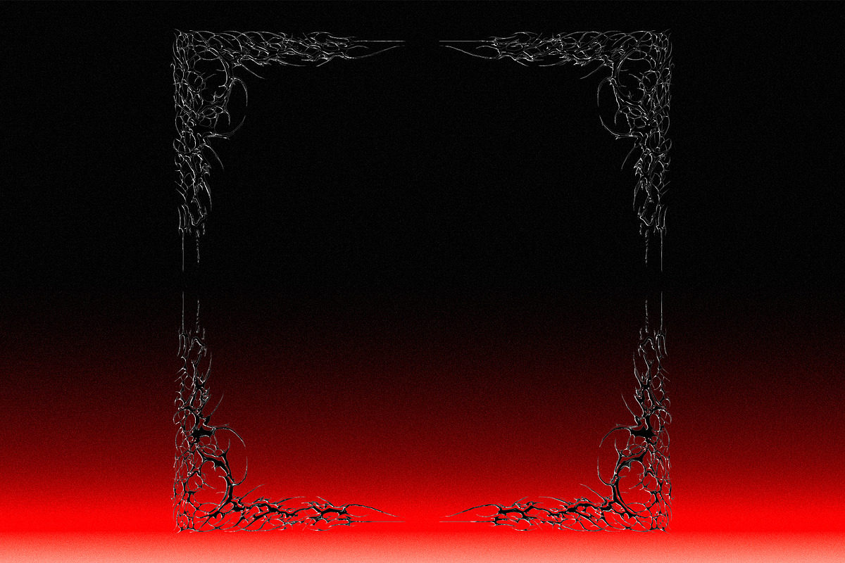 8 Cyber Sigilism Frame, an Object Graphic by BonkiStudio (Photo 3 of 9)