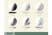 Procreate Texture Brush & Stamp Pack, a Brush Add-On by essillustration (Thumbnail 7 of 17)