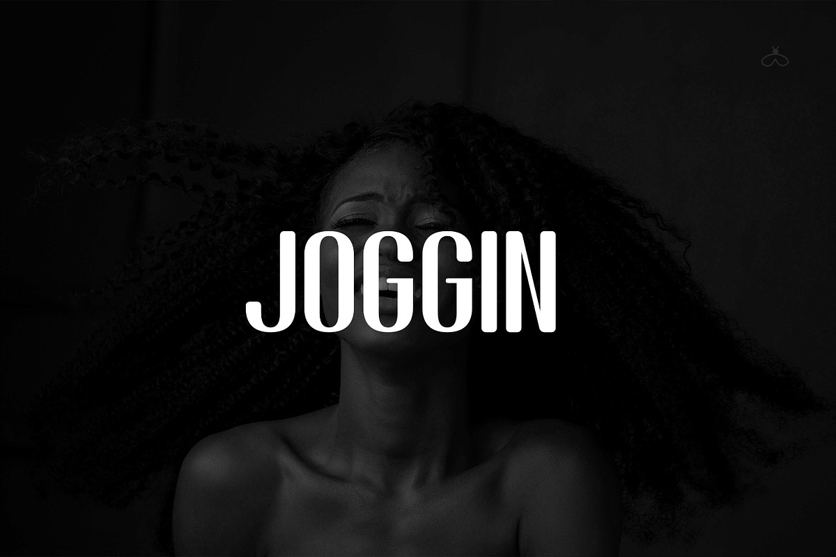 Joggin Modern Font, a Sans Serif Font by Design Stag (Photo 1 of 6)