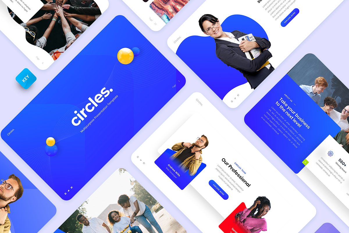 Multipurpose Keynote, a Presentation Template by YossyOneStd (Photo 1 of 6)