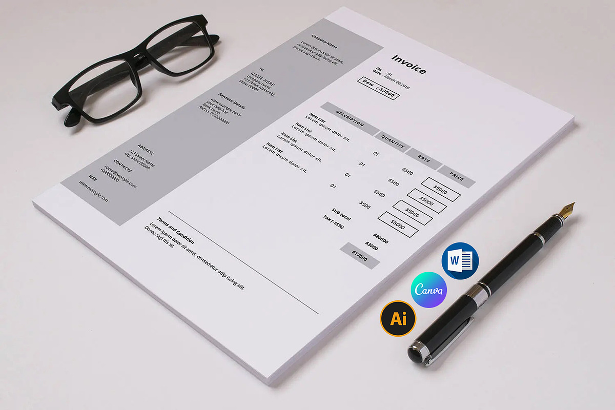 Minimal Invoice