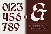 Karis Blackletter - Logo Font, a Blackletter Font by Nirmana Visual (Thumbnail 10 of 14)