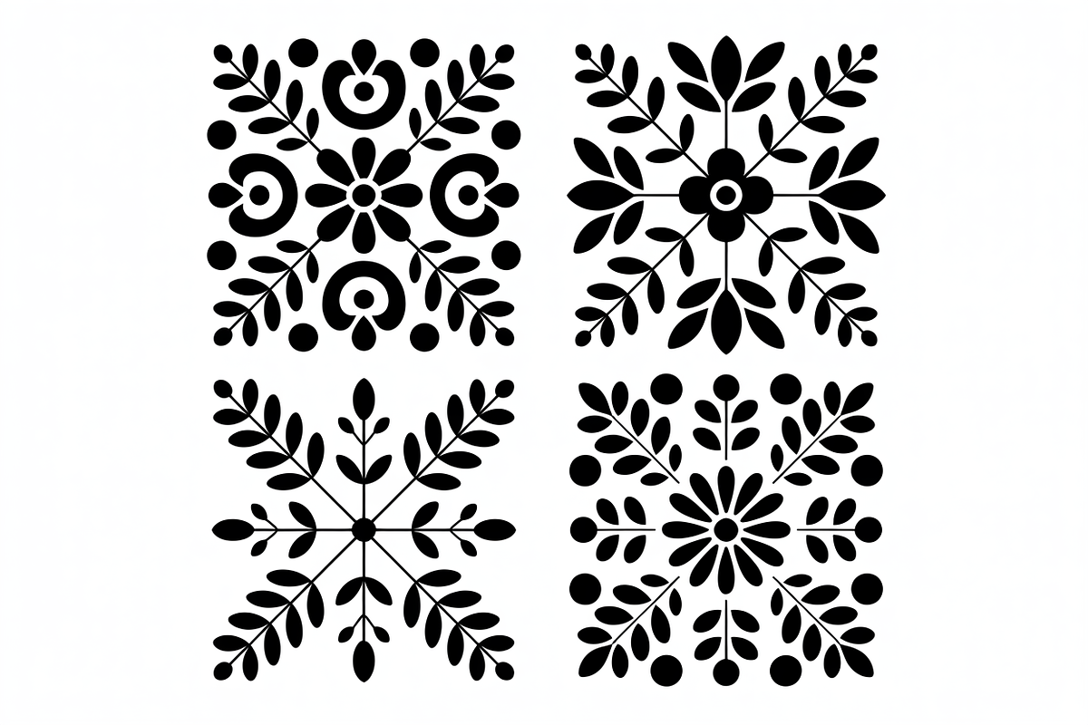 Creative geometric pattern design, an Illustration by Amazin_art (Photo 12 of 13)