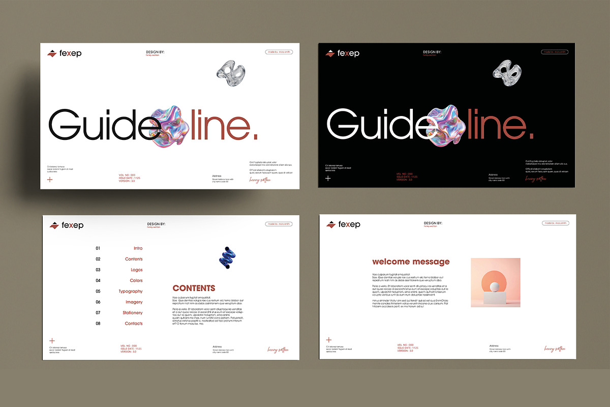 Brand Guideline Presentation preview 2
