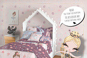 Ballerina Elegant Nursery Clipart, a Person Illustration by KaramfilaS (Thumbnail 3 of 4)