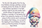 Love Rainbow - Handwriting, a Handwritten Font by Charmingbear59.design (Thumbnail 4 of 5)