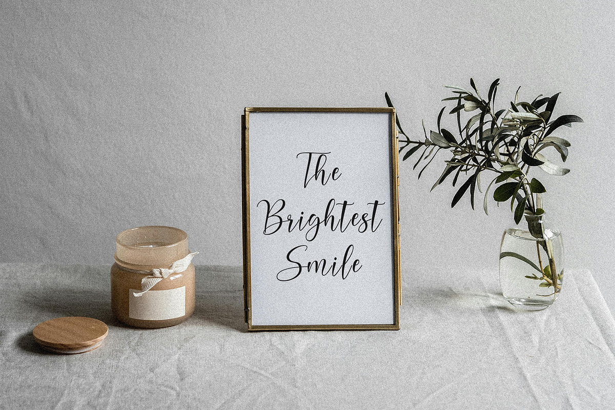Nathalyn - Script Calligraphy Font, a Script Font by Koplexs Studio (Photo 8 of 10)