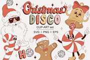 Retro Groovy Xmas Character, an Object Graphic by @olga.angelloz (Thumbnail 1 of 2)