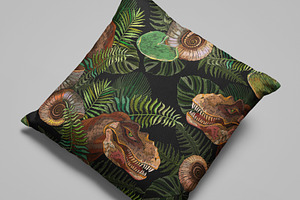 Dinosaurs Seamless Pattern