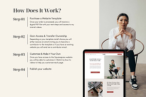 Squarespace 7.1 Template Jade