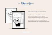 Vintage cocktails. Hand drawn art, a Food Illustration by Summer Nightingale Art (Thumbnail 15 of 15)