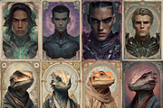 Starseed Races ID Card Clipart, a Card Template by LA Design (Thumbnail 6 of 10)