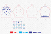 Gingerbread Ornament Svg, a Pattern Graphic by Lasercutiny (Thumbnail 2 of 2)
