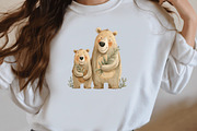Whimsical Mother’s Day Bear Clipart, an Illustration by Designworld (Thumbnail 7 of 8)