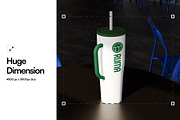 Cold Coffee Cup Mockup, a Packaging Mockup by SLAB! Design (Thumbnail 2 of 5)