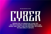 Gopxeso - Digital & Tech Font, a Serif Font by QR Design Studio (Thumbnail 3 of 6)