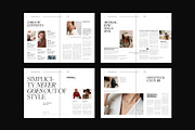 Minimalistic Magazine Template, a Magazine Template by DesignCrest (Thumbnail 3 of 18)