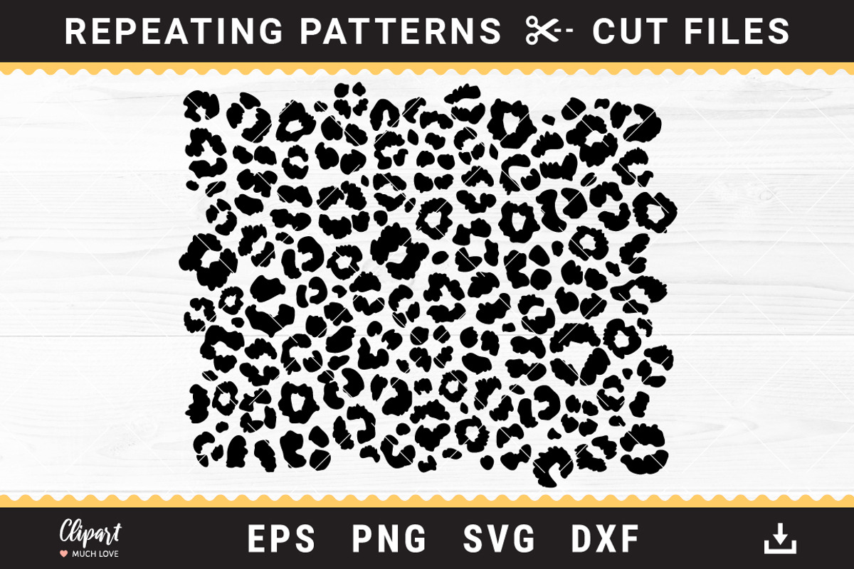 Leopard print SVG, Cheetah patterns, a Pattern Graphic by ClipartMuchLove (Photo 2 of 6)