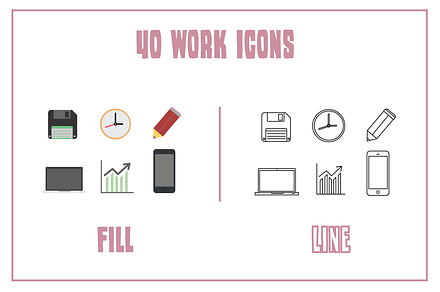 Work Icons